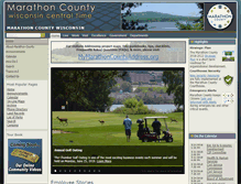 Tablet Screenshot of co.marathon.wi.us